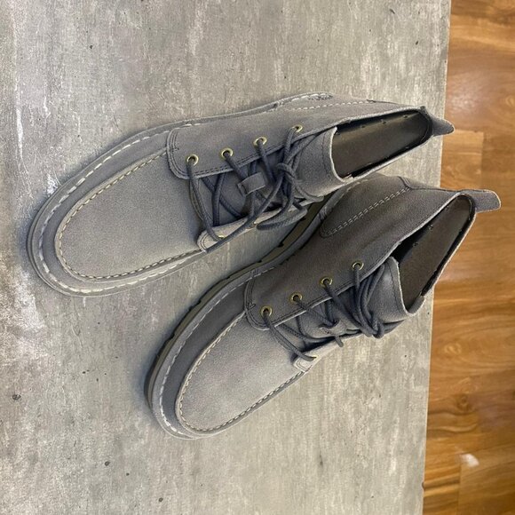 TIMBERLAND MEN'S WESTMORE MID LACE CHUKKA BOOT AF GREY A5YF3 ALL SIZES - Picture 3 of 9